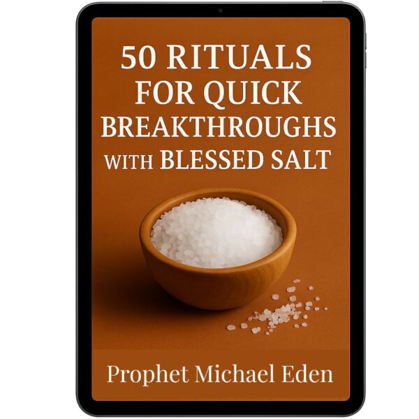 50 Ritual for quick breakthroughs with blessed salt